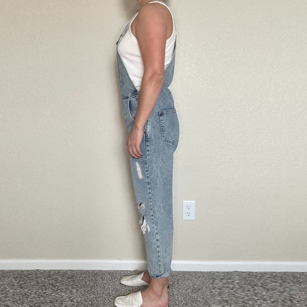 H&M Divided Denim Overall Size 6 - Picture 3 of 11